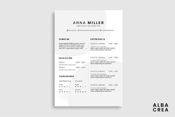 Download Minimalist Resume Template Illustrator - Minimalist resume template Collection